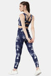 Enamor Quick Dry Sports Bra - Galaxy Aop Navy Combo — thumbnail 5